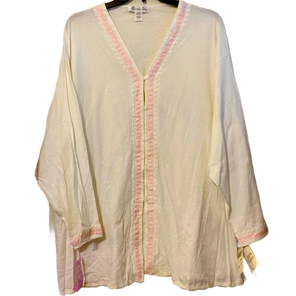 Vintage Christian Dior Sleepwear Lounge Swim Cover
